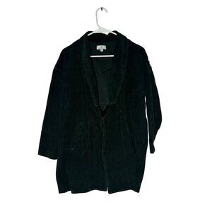 Adriano Goldshmied Green Corduroy Coat Shacket Women's Size Small NWOT!